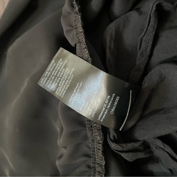 By Anthropologie OB 1638085 the Somerset maxi dress in shine black silver large - Picture 9 of 14